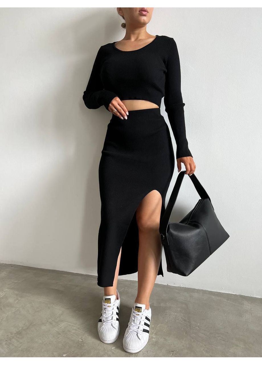 Женский костюм топ + юбка Україна (354824132)