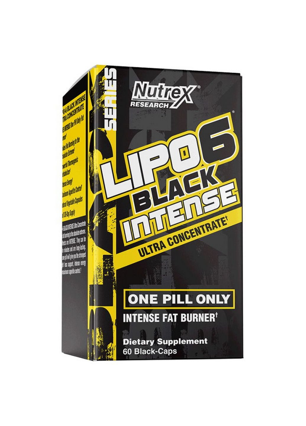 Жиросжигатель Lipo-6 Black Intense UC, 60 капсул Nutrex Research (293482569)