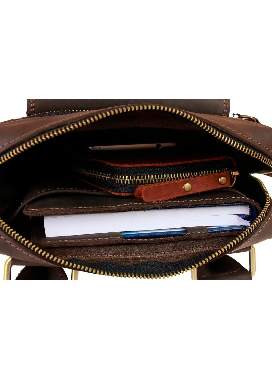 Шкіряна чоловіча сумка через плече HRX FREESKIN (301648093)