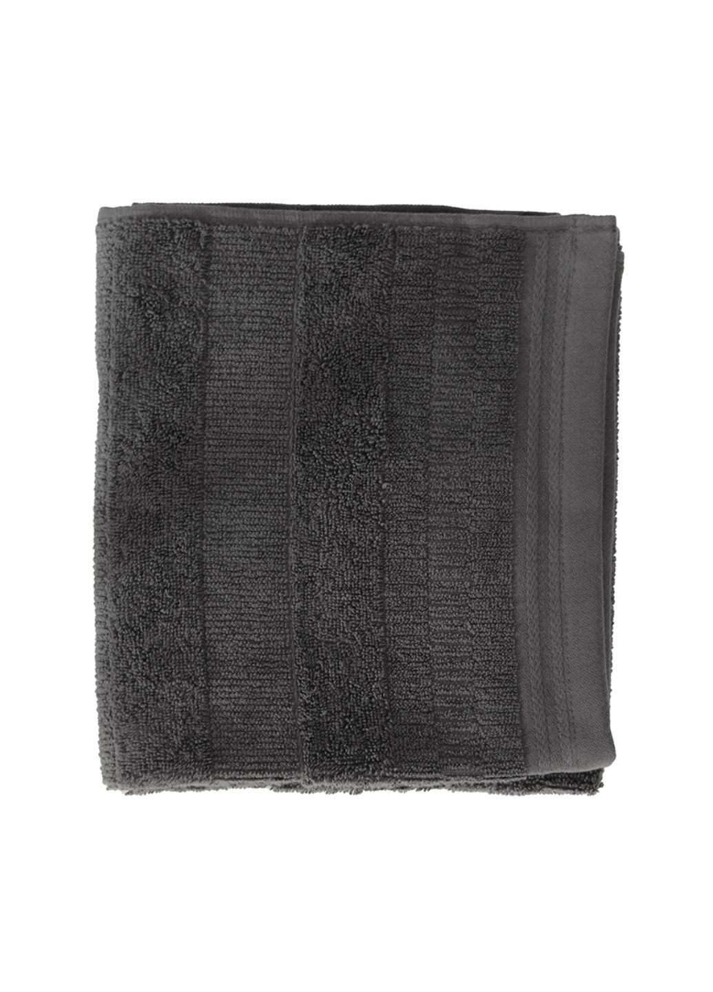 Рушник "Натхнення" 70x140 см MVM однотонний темно-сірий