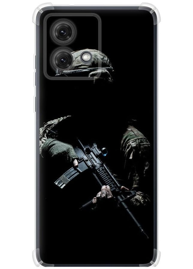 Силіконовий протиударний с посиленими кутами чохол 'Захисник v3' для Endorphone Motorola Moto G84 (314933068)