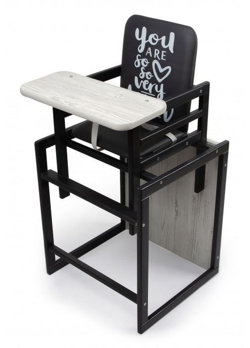 Стільчик Graphite Стільчик для годування Аляска Високий стільчик для годування оммі Ommi (338596810)