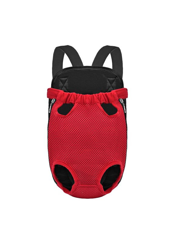 Рюкзак-кенгуру для тварин DT854 Red L перенесення котам собакам 8 шт. Lesko (356500117)