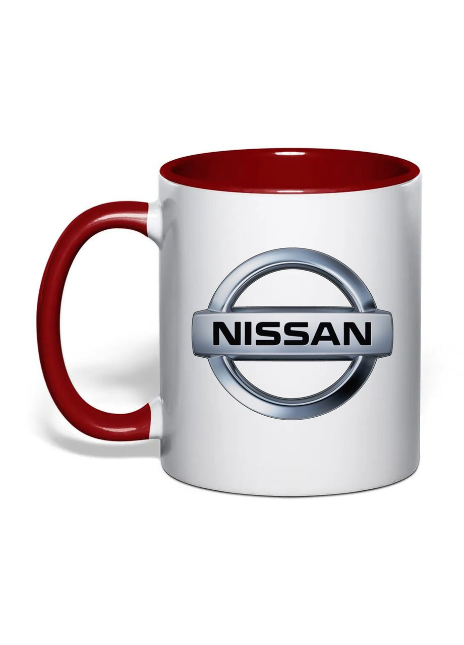 Чашка з друком "Nissan" 330 мл ( ) (32859) No Brand (365814575)