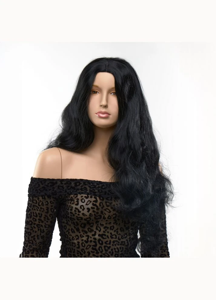 Парик длинный кудрявый брюнетка, 65 см. Fetish Hair (380940706)