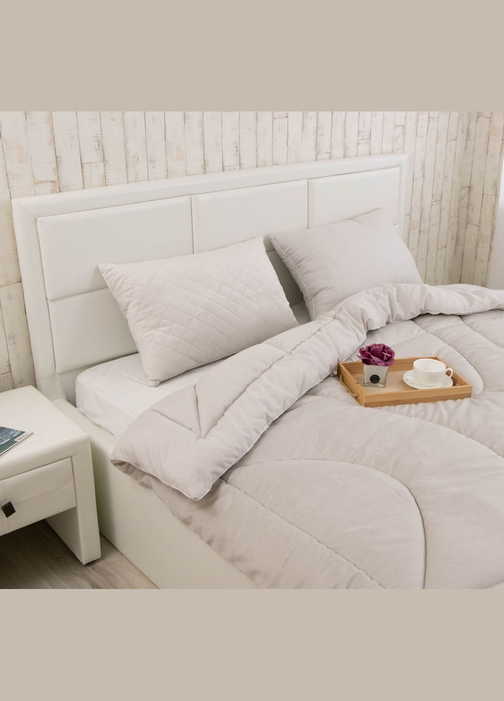 Одеяло 200х220 велюровое силиконовое "Soft Pearl" Руно 322.55_Soft Pearl (300530223)