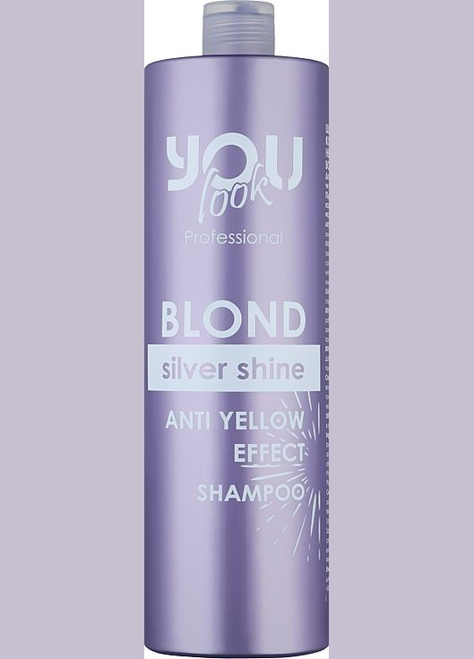 Шампунь від жовтизни Silver Shine Shampoo 1000ml (1063346-73217) You look Professional (368625912)