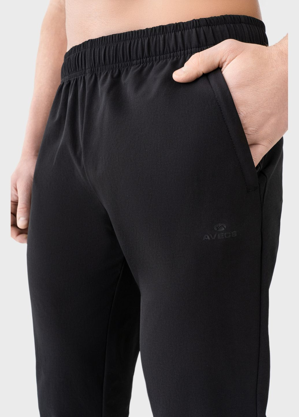 Штани чорні з технологією "4-Way Stretch" 6XL Avecs (332994530)