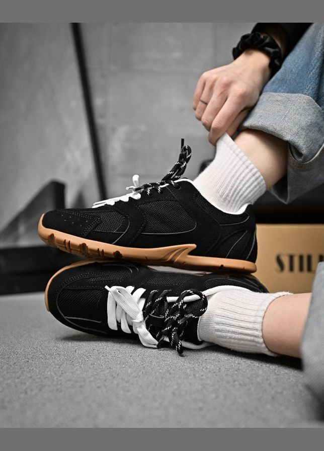 Жіночі кросівки miuu leral black beg No Brand чорні літо (346415975)