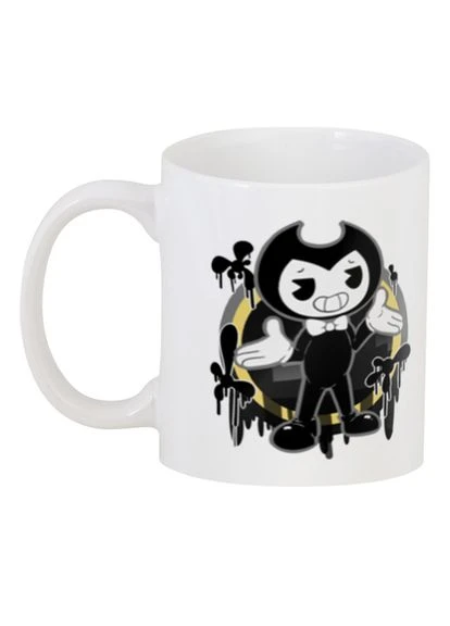 Кружка с принтом Bendy and the Ink Machine Бенди и чернильная машина BM.02.29 Кружка керамическая 0,33 GeekLand (378963086)