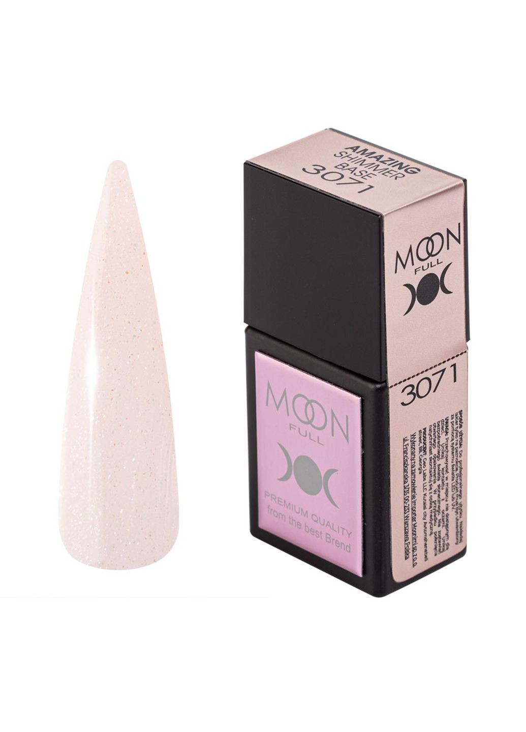 База с шиммером Full Amazing Shimmer base 3071, 12 мл Moon (294960467)