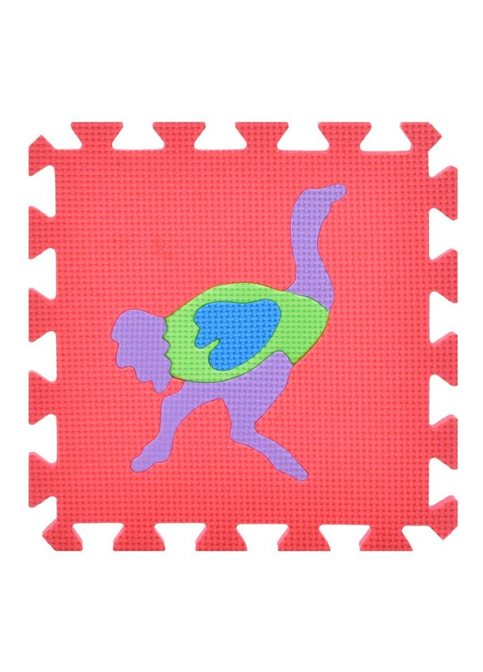 Дитячий килимок Мозаїка "Тварини" M 0376-1, 10 деталей, EVA, 30х30 см Bambi (372177291)