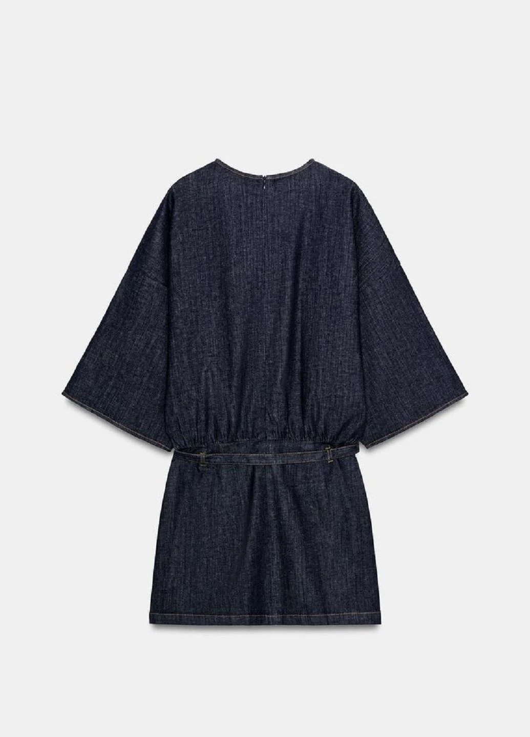 Синя сукня Zara однотонна