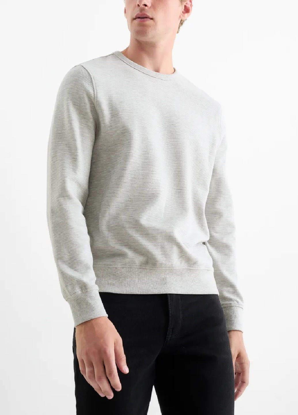 Светло-серый свитшот C&A однотонный (350891027)