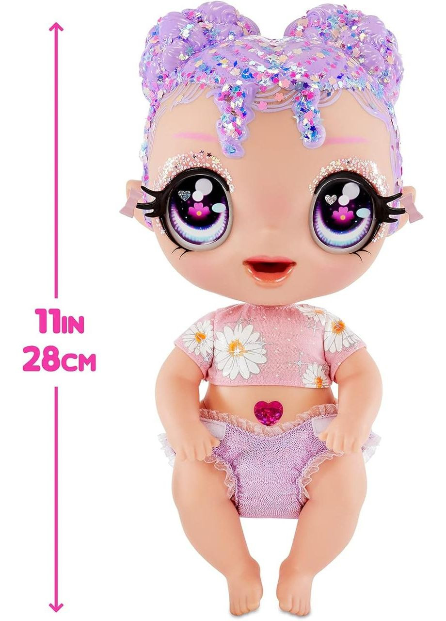 Кукла Глитер Бебис Лила Уайлдбум Glitter BABYZ Lila Wildboom MGA Entertainment (338425859)