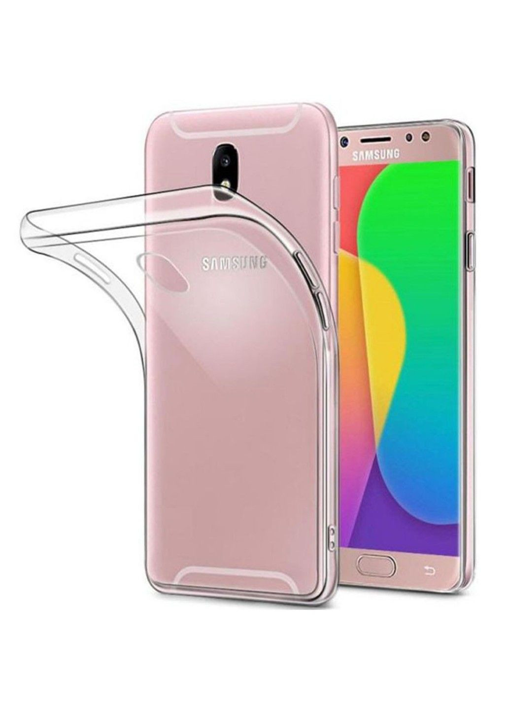 TPU чохол Epic Transparent 1,5mm для Samsung J730 Galaxy J7 (2017) Epik (293512104)