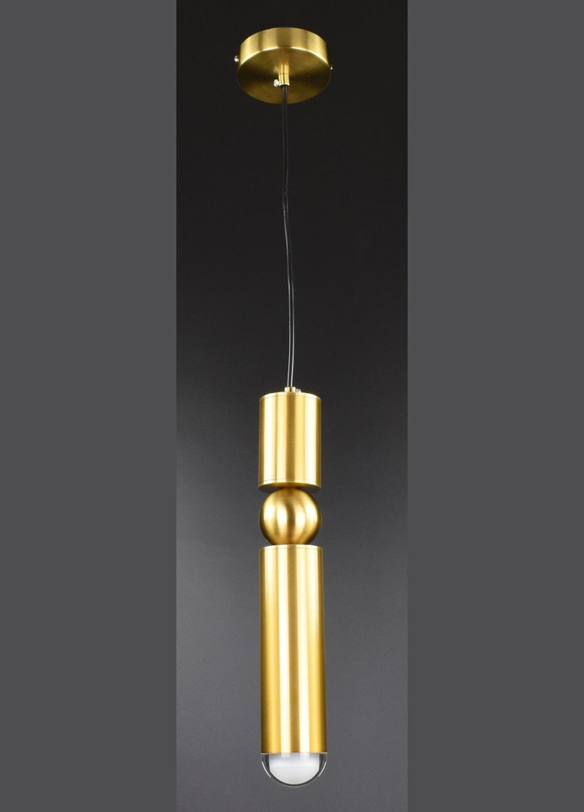 Люстра підвісна на 1 лампочку 26889 Латунь 40-180х10х10 см. Sunnysky (364760014)