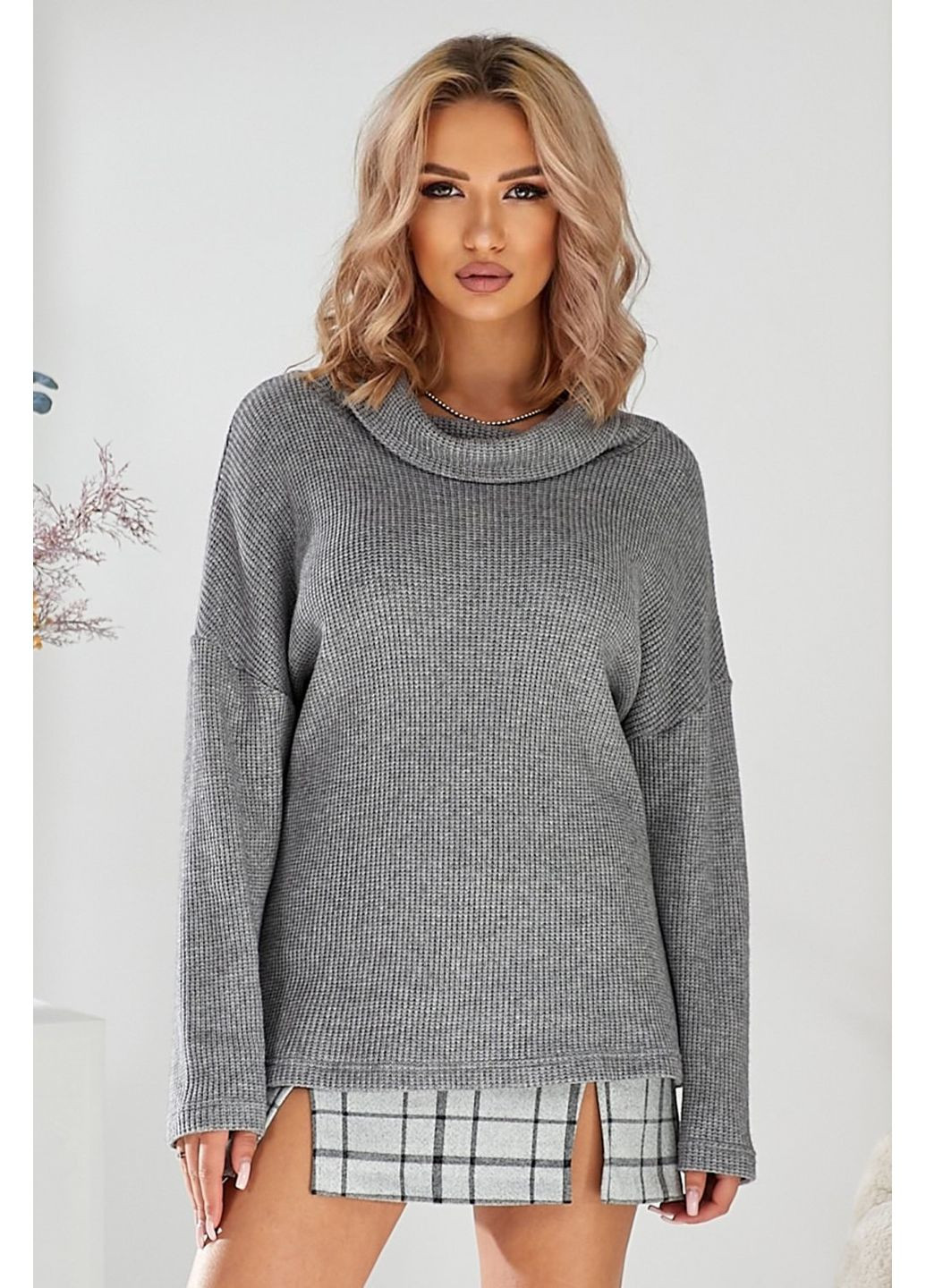 Жіноча тепла плетена туніка (ll187070291) LadyLike (365729530)