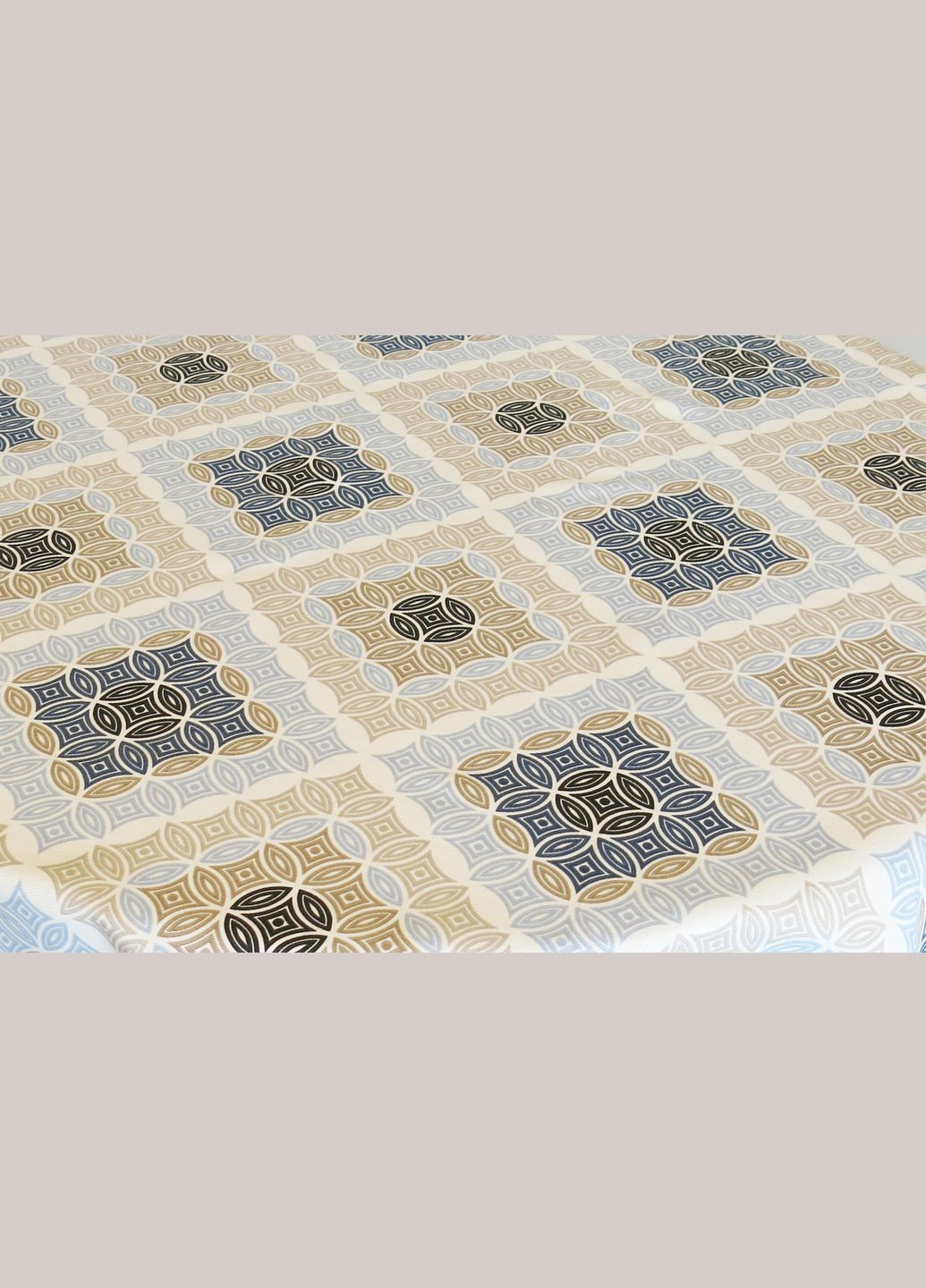 Тефлоновая скатерть хлопковая с водоотталкивающей пропиткой на прямоугольный стол "Калейдоскоп" 140, 150 Maystat (305390224)