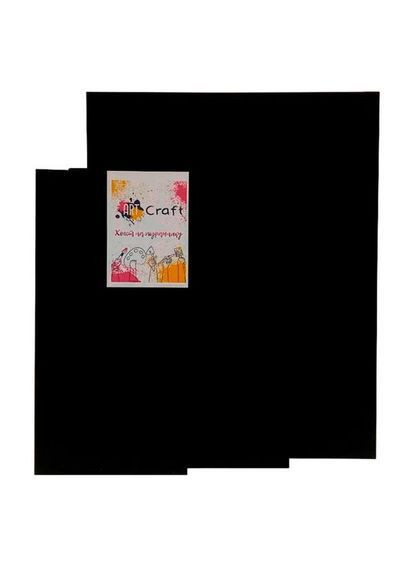 Полотно на подрамнике черный 40х40 см () Artcraft 13025 (366529885)
