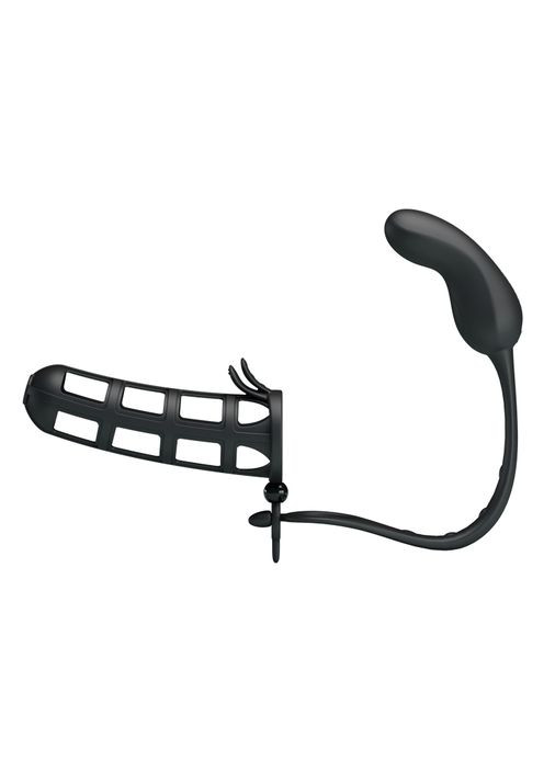 Насадка на член Pretty Love Hercules Penis Sheath Черная BI0556 CherryLove LyBaile (282708703)