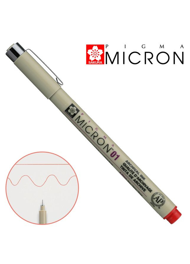 Линер PIGMA MICRON (0.1), 0,25мм,, Sakura (362578815)