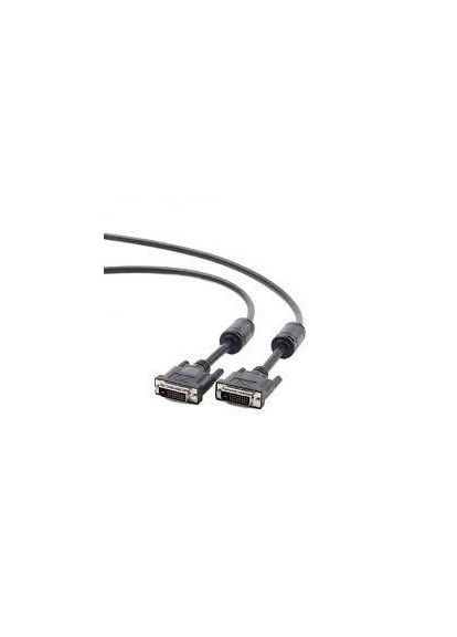 Кабель монітора 1.8м DVI-DVI (CC-DVI-BK-6) 24/24pin 000159 Cablexpert (322574808)