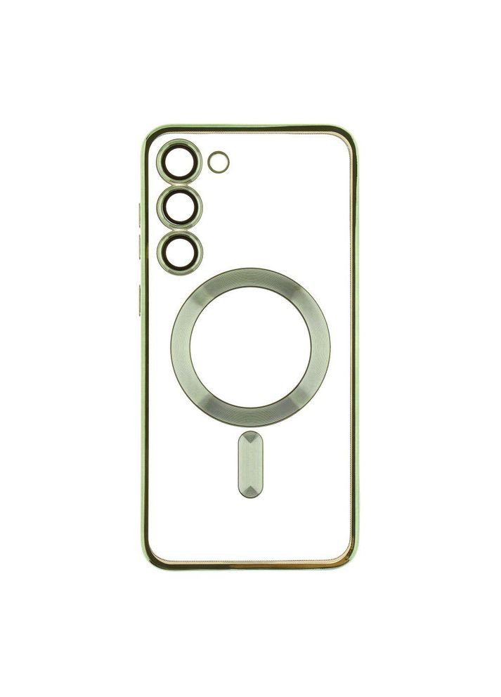 Чехол TPU Metallic with Magsafe для Samsung Galaxy S23 Plus (S916) Green Wave (315871678)