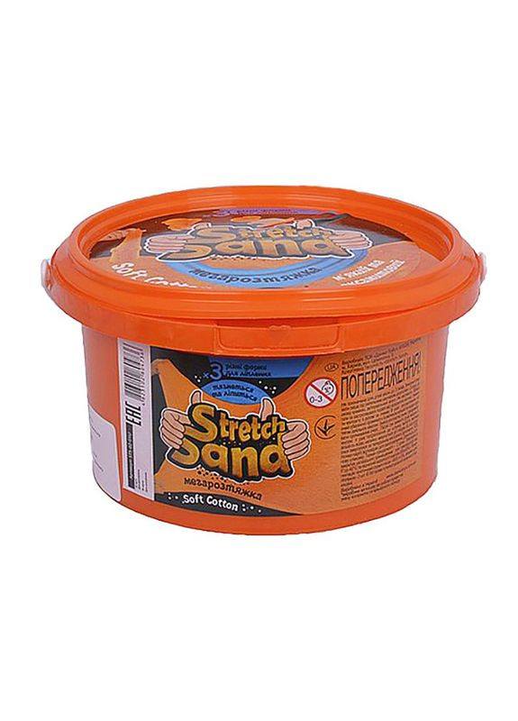 Набір креативної творчості "Stretch Sand" STS-02-01U 400 гр Помаранчевий Danko Toys (363266631)