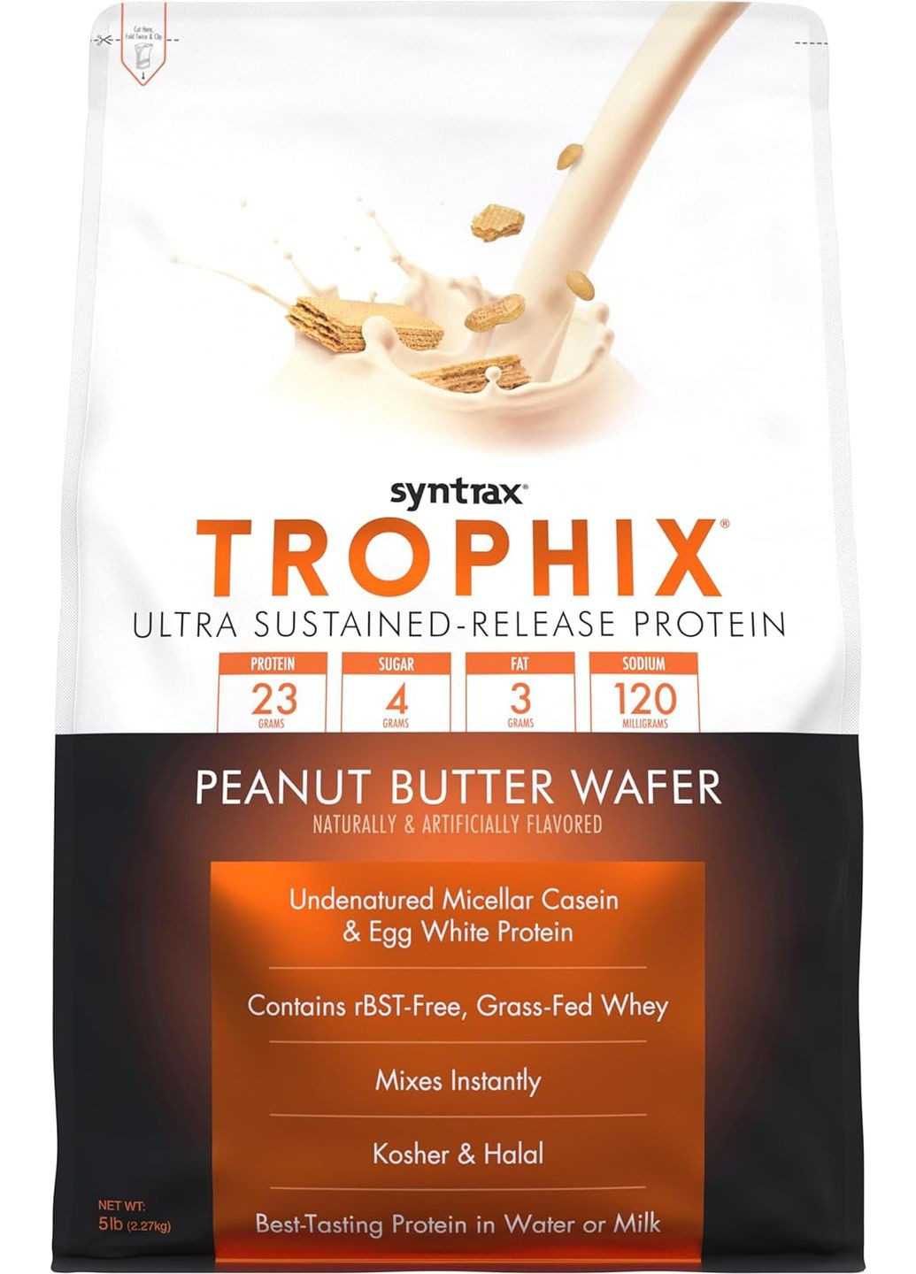 Протеин Trophix 2270 g (Peanut butter) Syntrax (291848503)