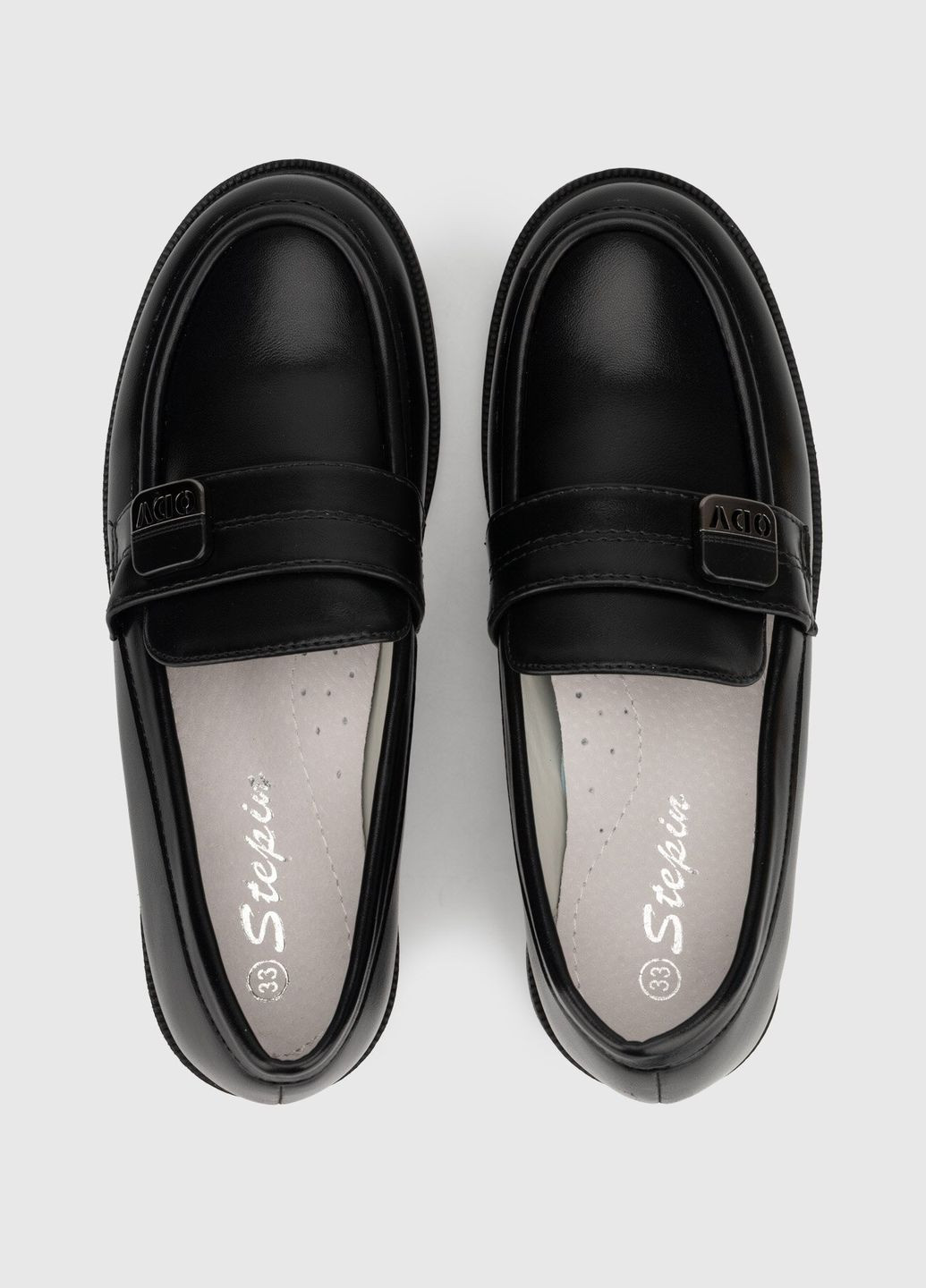 Черные туфли для девочки 123-1 черный (2000990690746d)(sc) shop (2000990690746) Stepln