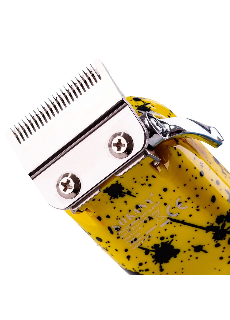 Машинка для стрижки волос Sokany аккумуляторная с 8 насадками для парикмахеров и домашних пользователей. ProDobro (364191129)