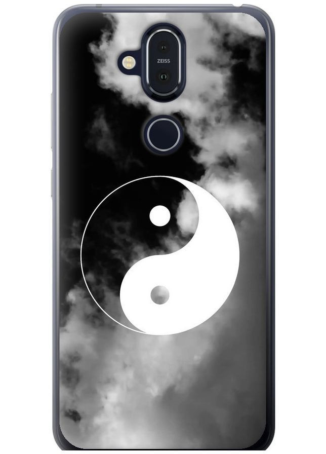 Силиконовый чехол 'Инь и Янь' для Endorphone Nokia 8.1 (368999391)
