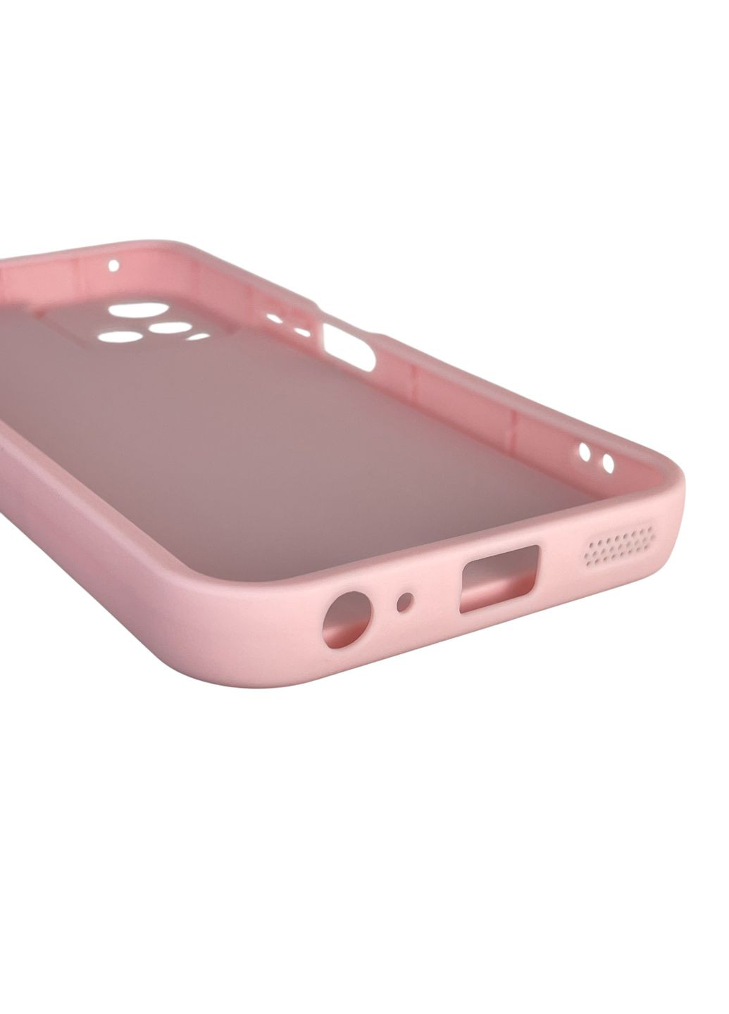 Чехол силиконовый Soft Touch с 3D принтом женским для Y33s розовый (Полная защита камеры) Vivo (373670799)