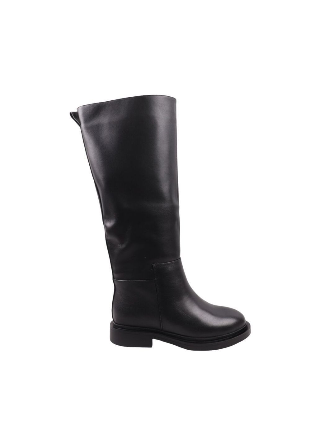 сапоги женские черные натуральная кожа FARINNI