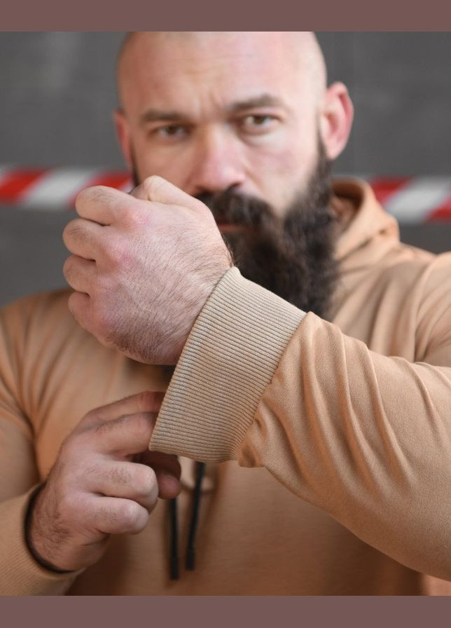 Чоловіче демісезонне худі Самурай койот No Brand (317900590)