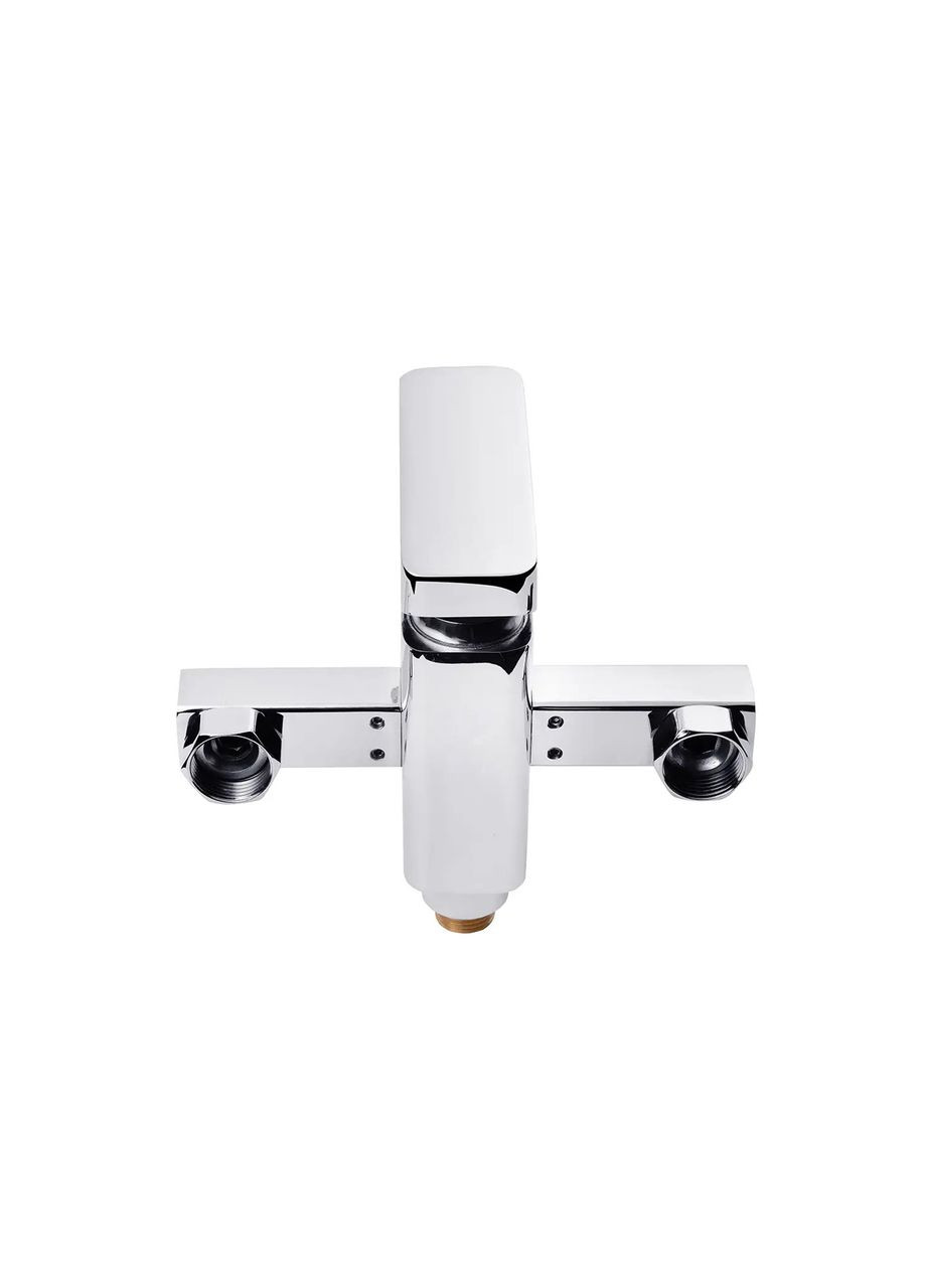 Смеситель для ванны квадратный длинный гусак KUB2-A123 WAL (336933121)