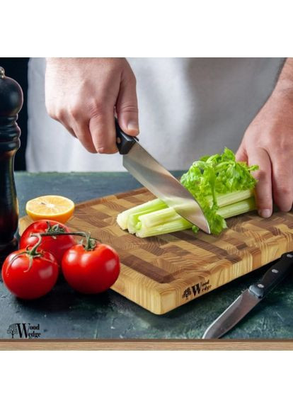 Торцева кухонна дошка 30х16х2см Wood Wedge (362694371)