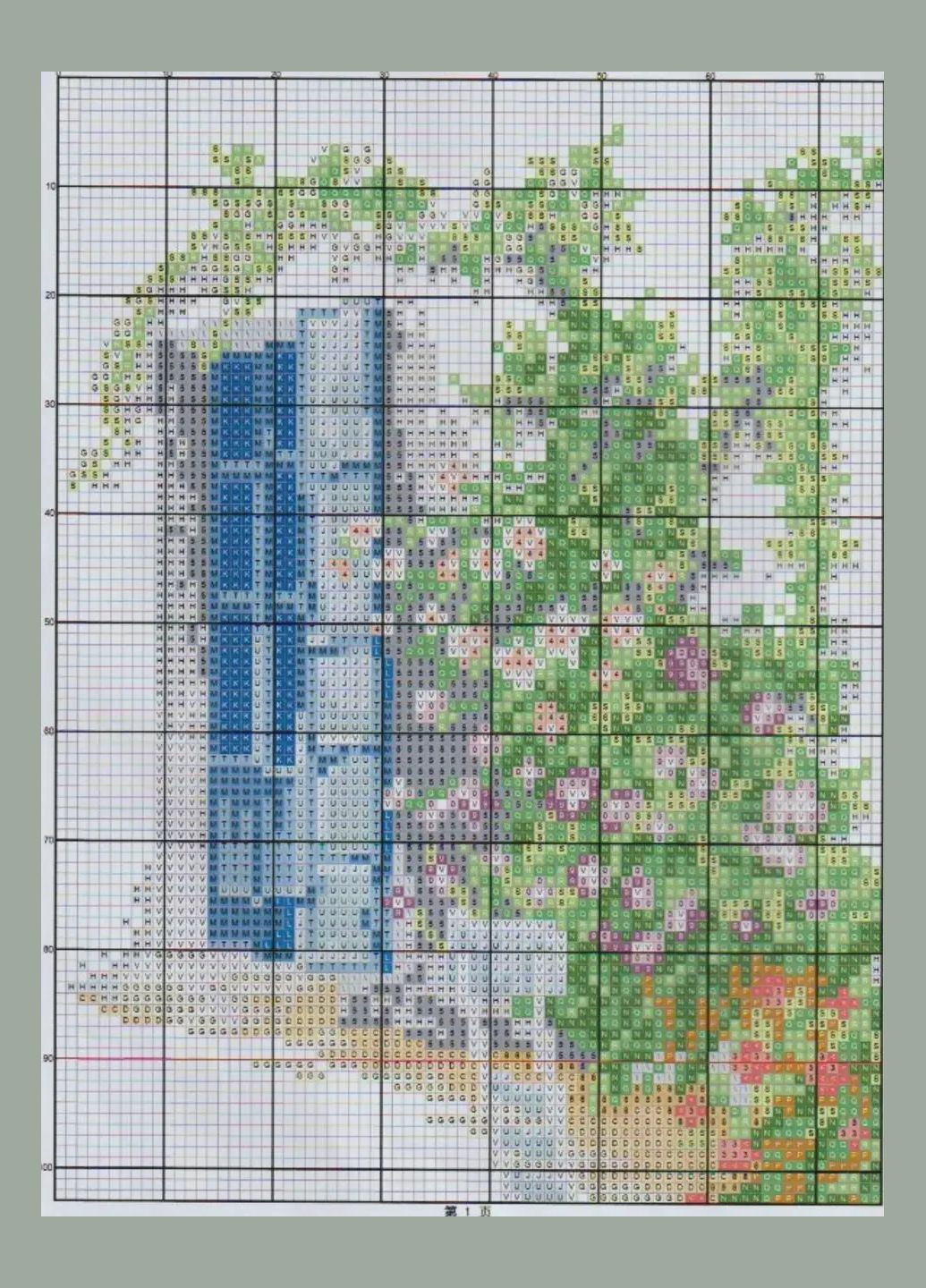 Набор для вышивания по нанесённой на канву схеме "Leisure time". AIDA 14CT printed 49*41 см Joy Sunday (313613596)