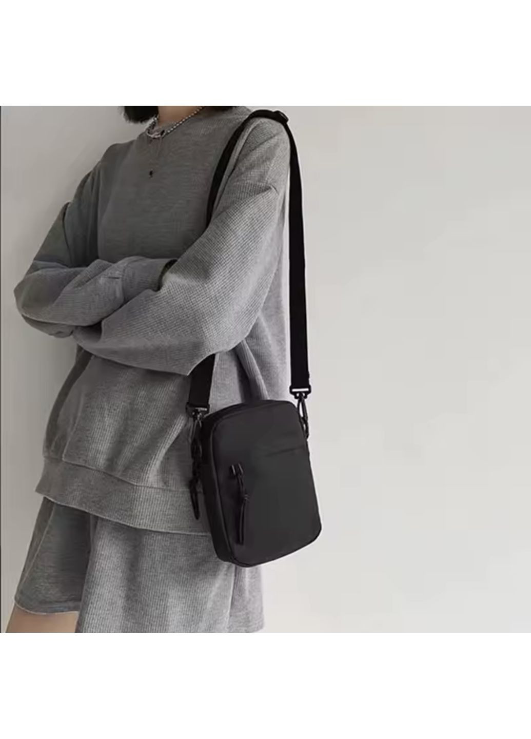 Сумка крос боді з довгою ручкою унісекс No Brand (362045826)