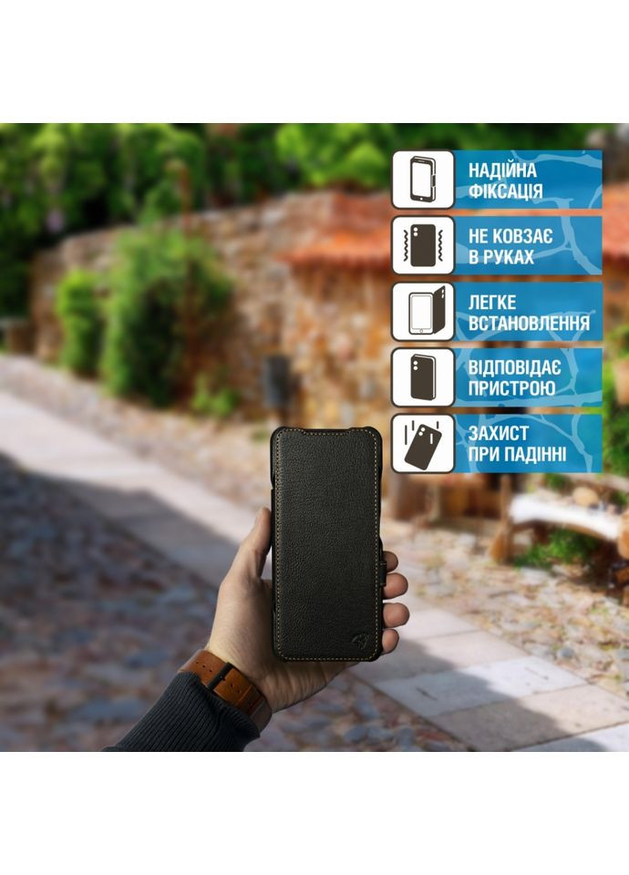 Чохол книжка Premium для OPPO Reno13 F 4G Чорний (79317) Stenk (359472527)