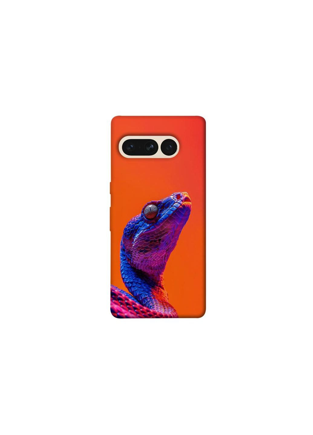 Чехол на Google Pixel 7 Pro Snake Frontalka (347239137)