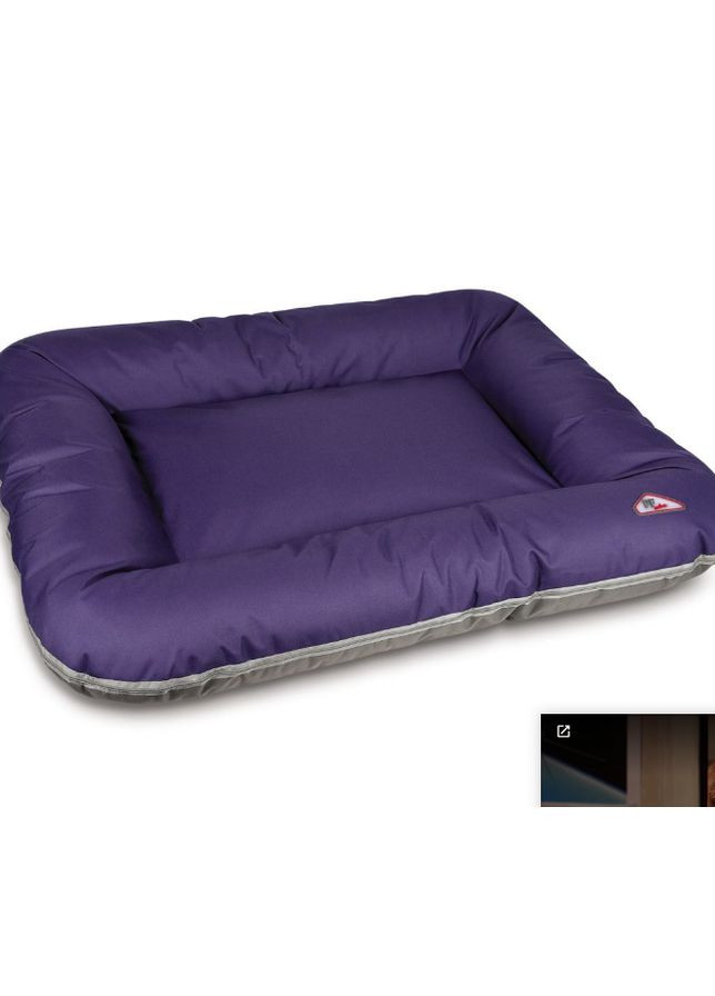 Лежак Pet Fashion "Askold" для собак, 80x60x13 см, фіолетовий Природа (293408270)