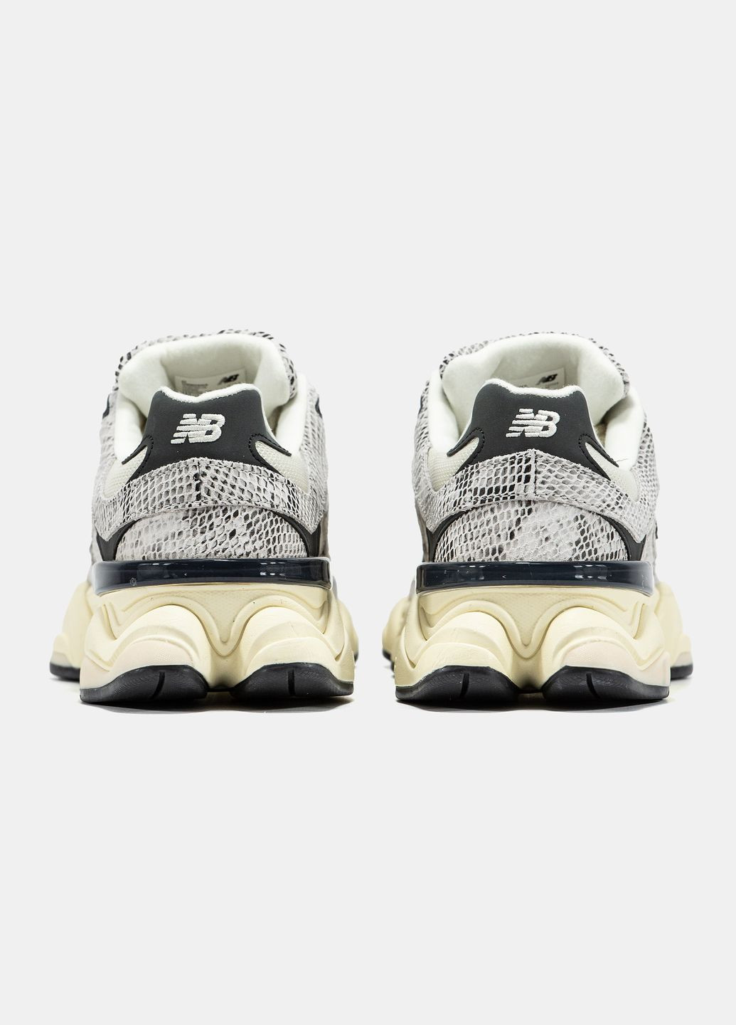 Кроссовки женские и мужские New Balance 9060 Year of the Snake | Нью Баланс 9060 серые No Brand серые демисезоны (335012298)
