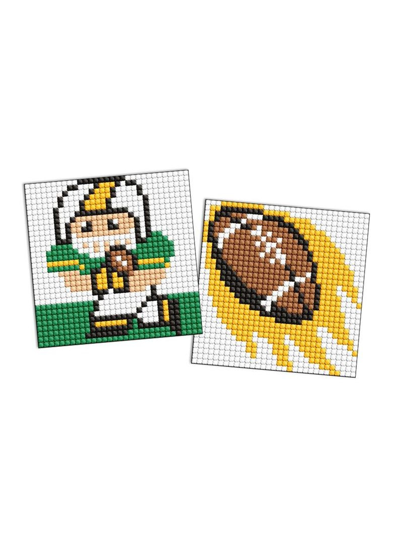 Алмазна мозаїка на стікері Спорт. Американський футбол, набір із 2 сюжетів 9x9 AMS1106 Ідейка (353966733)