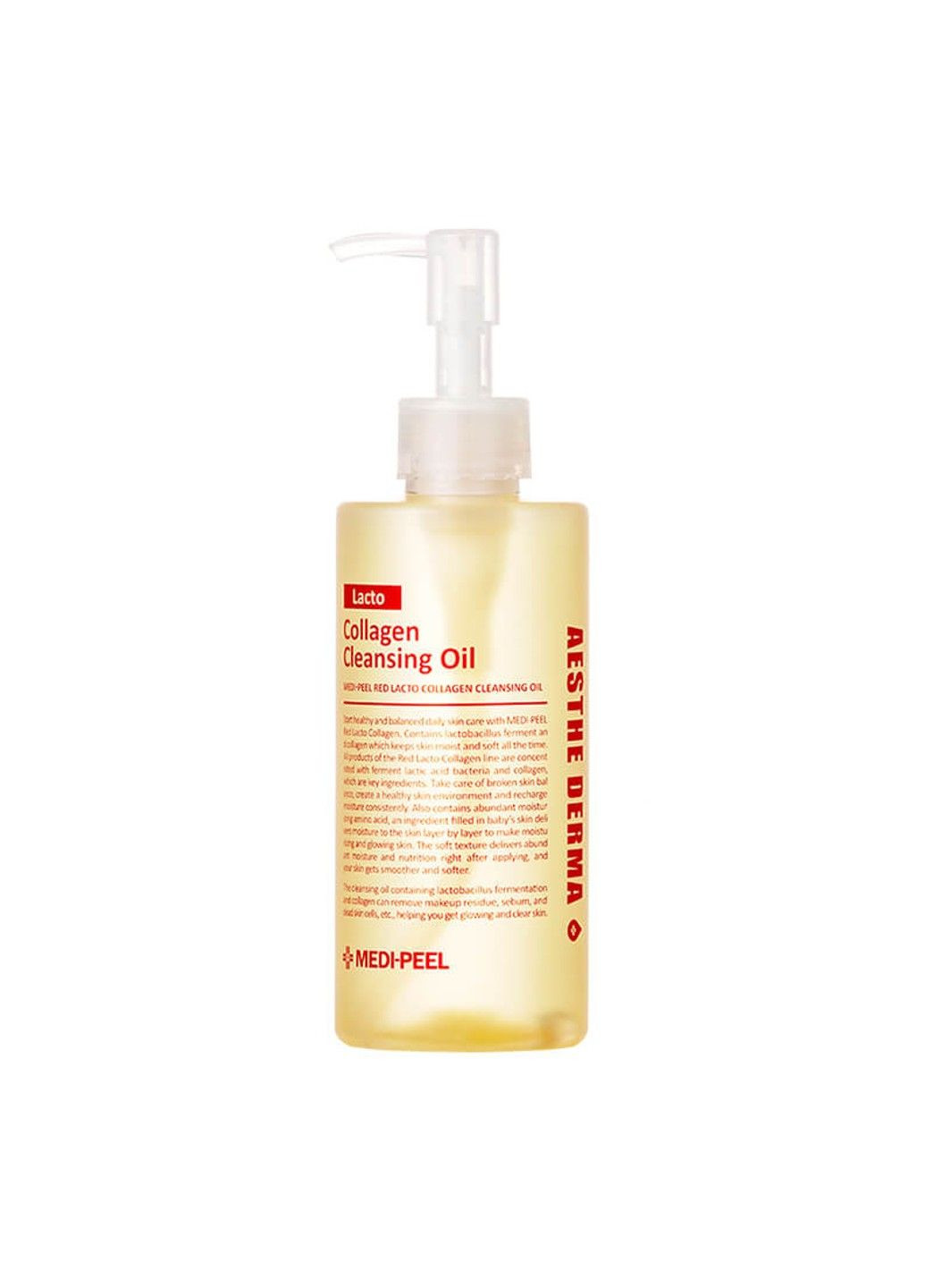 Гидрофильное масло для лица с лактобактериями Red Lacto Collagen Cleansing Oil 200ml Medi-Peel (292323727)