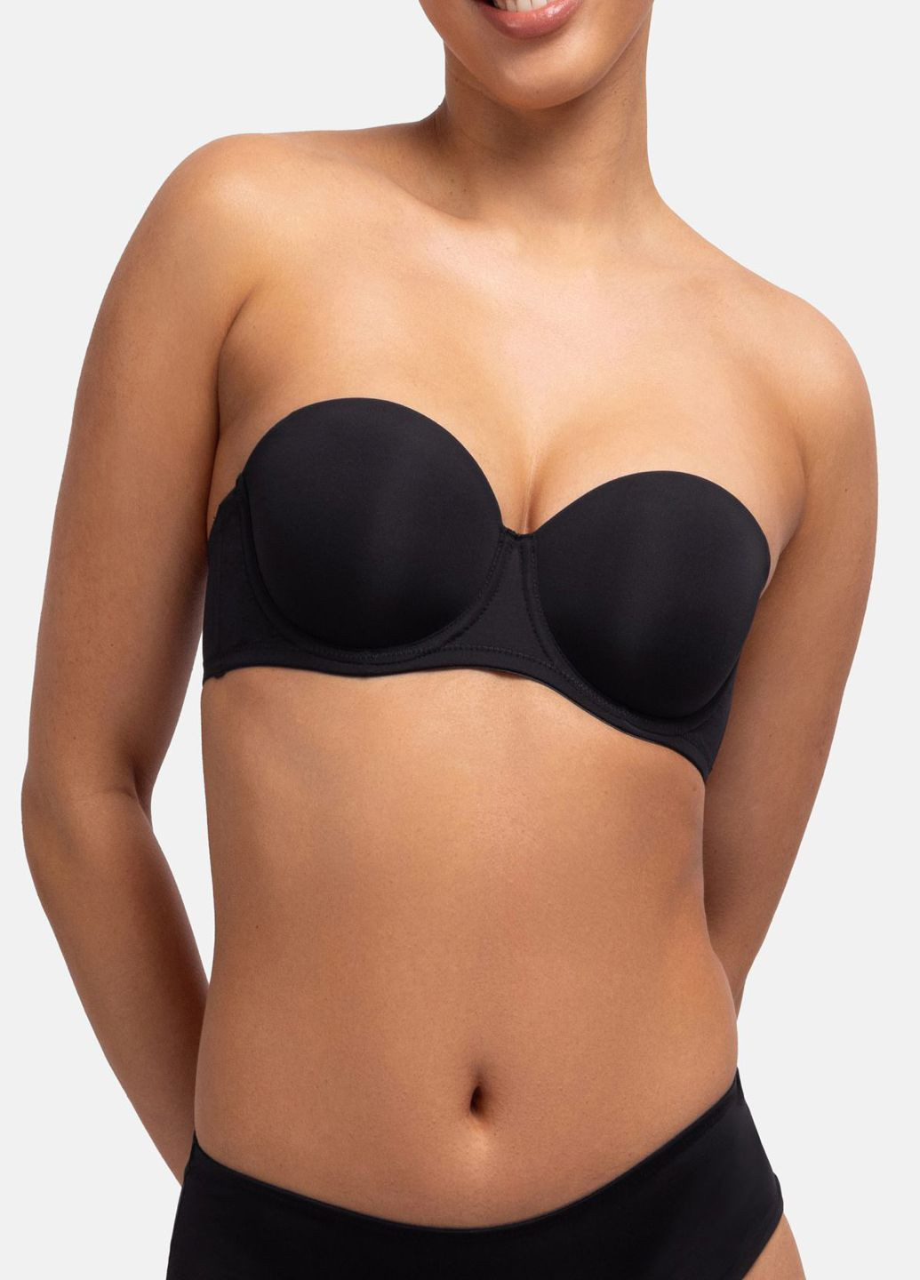 Чорний бюстгальтер Dorina