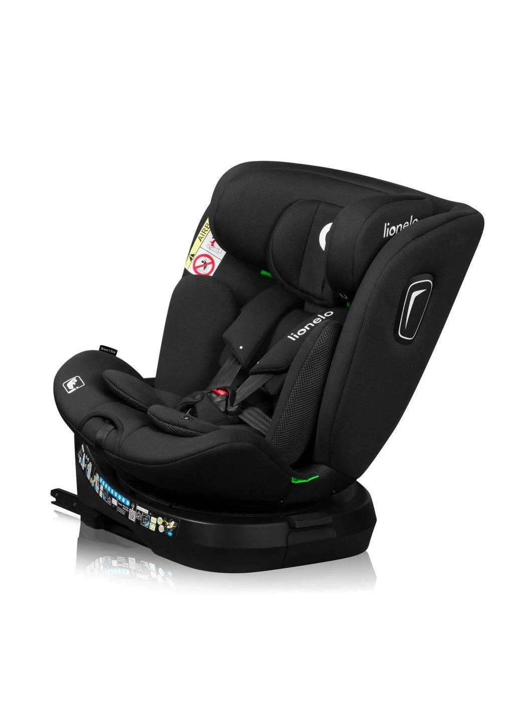 Дитяче автокрісло BRAVE I-SIZE BLACK CARBON Lionelo (399549540)