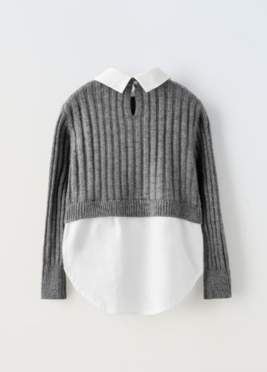 Джемпер шкільний підлітковий червоний, 146-152 см Zara (300860390)