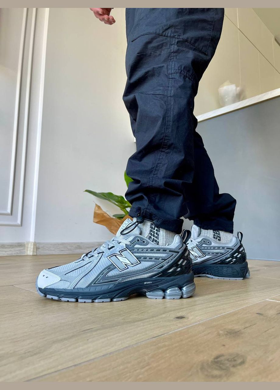 Серые демисезонные кроссовки мужские и женские new balance 1906r grey \ нью беланс 1906 серые No Brand